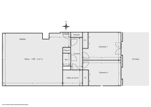 Appartement de 72.63 m² à Châtillon