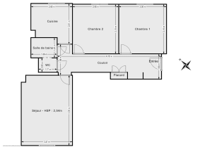 Appartement de 51.9 m² à Nantes