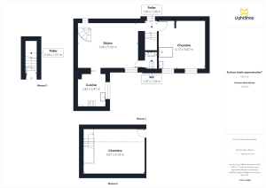 Appartement de 44.0 m² à Paris