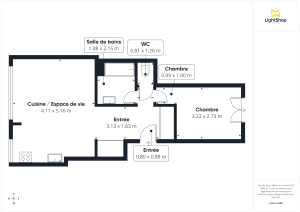 Appartement de 43.9 m² à Boulogne-Billancourt