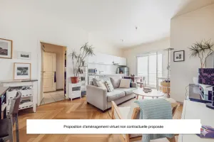 Appartement de 44.48 m² à Pantin