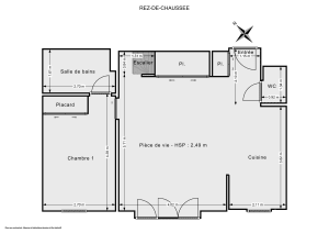 Duplex de 96.13 m² à Clichy