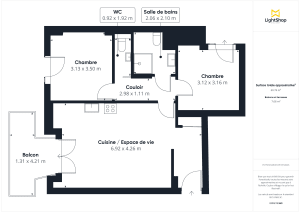 Appartement de 59.0 m² à Alfortville