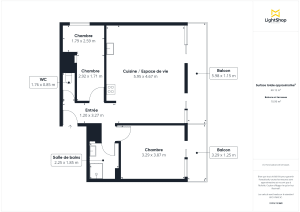 Appartement de 60.0 m² à Montreuil