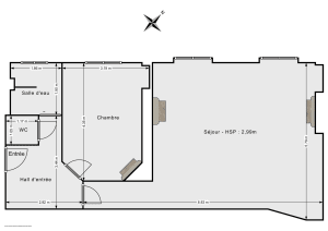 Appartement de 59.41 m² à Paris
