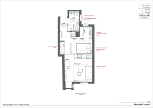 Appartement de 35.2 m² à Paris