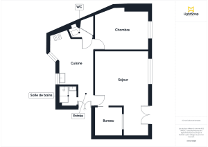 Appartement de 58.0 m² à Paris