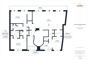 Appartement de 126.0 m² à Boulogne-Billancourt