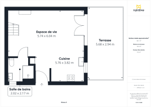 Appartement de 62.2 m² à Saint-Herblain