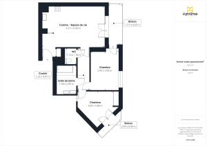Appartement de 65.5 m² à Levallois-Perret