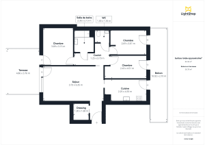 Appartement de 82.0 m² à Gennevilliers