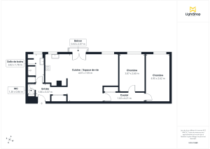 Appartement de 71.0 m² à Paris