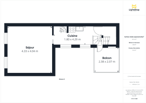 Duplex de 50.84 m² à Paris