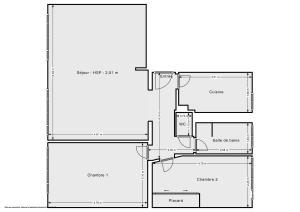 Appartement de 76.94 m² à Suresnes