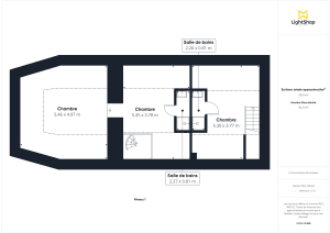 Appartement de 57.84 m² à Orvault