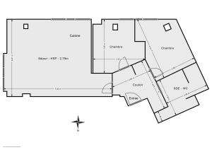 Appartement de 57.0 m² à Nantes