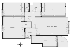 Appartement de 90.0 m² à Vincennes
