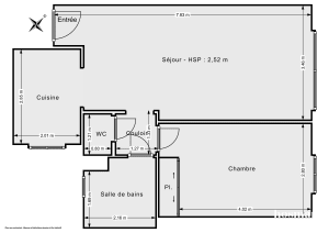 Appartement de 50.0 m² à Nantes