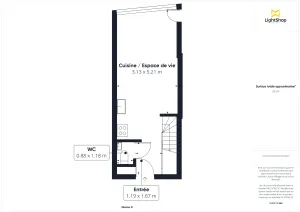 Appartement de 50.6 m² à Nantes