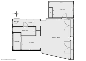 Appartement de 53.23 m² à Nantes