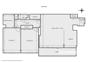 Appartement de 67.9 m² à Saint-Cloud