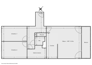 Appartement de 72.0 m² à Saint-Ouen