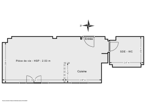 Appartement de 29.0 m² à Boulogne-Billancourt