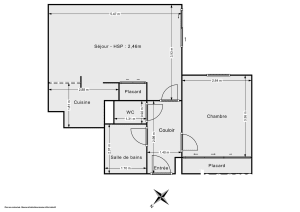 Appartement de 43.23 m² à Argenteuil