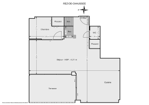 Loft atelier de 75.02 m² à Montreuil