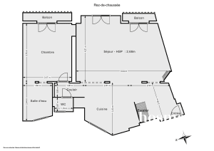 Appartement de 100.0 m² à Paris