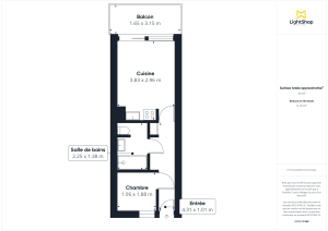 Appartement de 24.0 m² à Lacanau