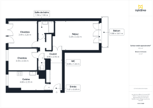 Appartement de 64.0 m² à Nantes