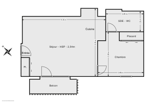 Appartement de 44.0 m² à Romainville