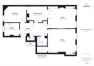 Appartement de 105.0 m² à Lyon