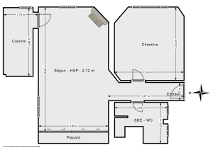 Appartement de 48.95 m² à Saint-Cloud