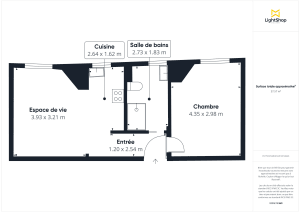 Appartement de 37.0 m² à Colombes