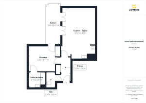 Appartement de 56.0 m² à Suresnes