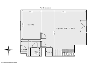 Maison de 62.0 m² à Le Haillan