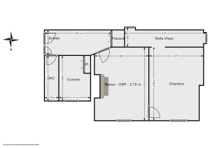 Appartement de 36.24 m² à Paris
