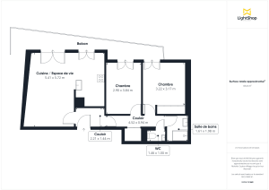 Appartement de 64.68 m² à Courbevoie