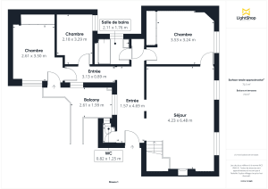 Appartement de 98.3 m² à Clichy