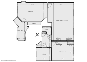 Appartement de 71.17 m² à Paris
