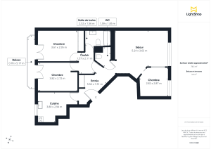 Appartement de 82.0 m² à Levallois-Perret