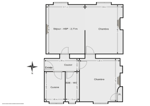 Appartement de 45.1 m² à Paris