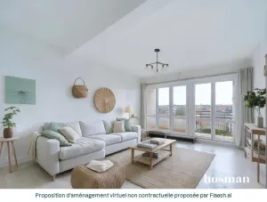 Appartement de 62.0 m² à Bordeaux