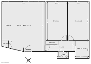 Appartement de 76.0 m² à Paris
