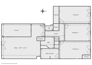 Appartement de 92.12 m² à Boulogne-Billancourt