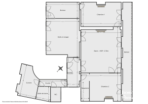 Appartement de 102.16 m² à Paris