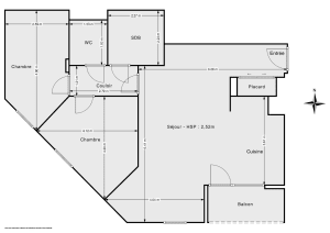 Appartement de 70.1 m² à Villeurbanne