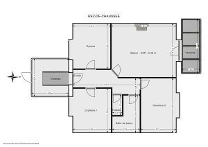 Maison de 205.39 m² à Indre
